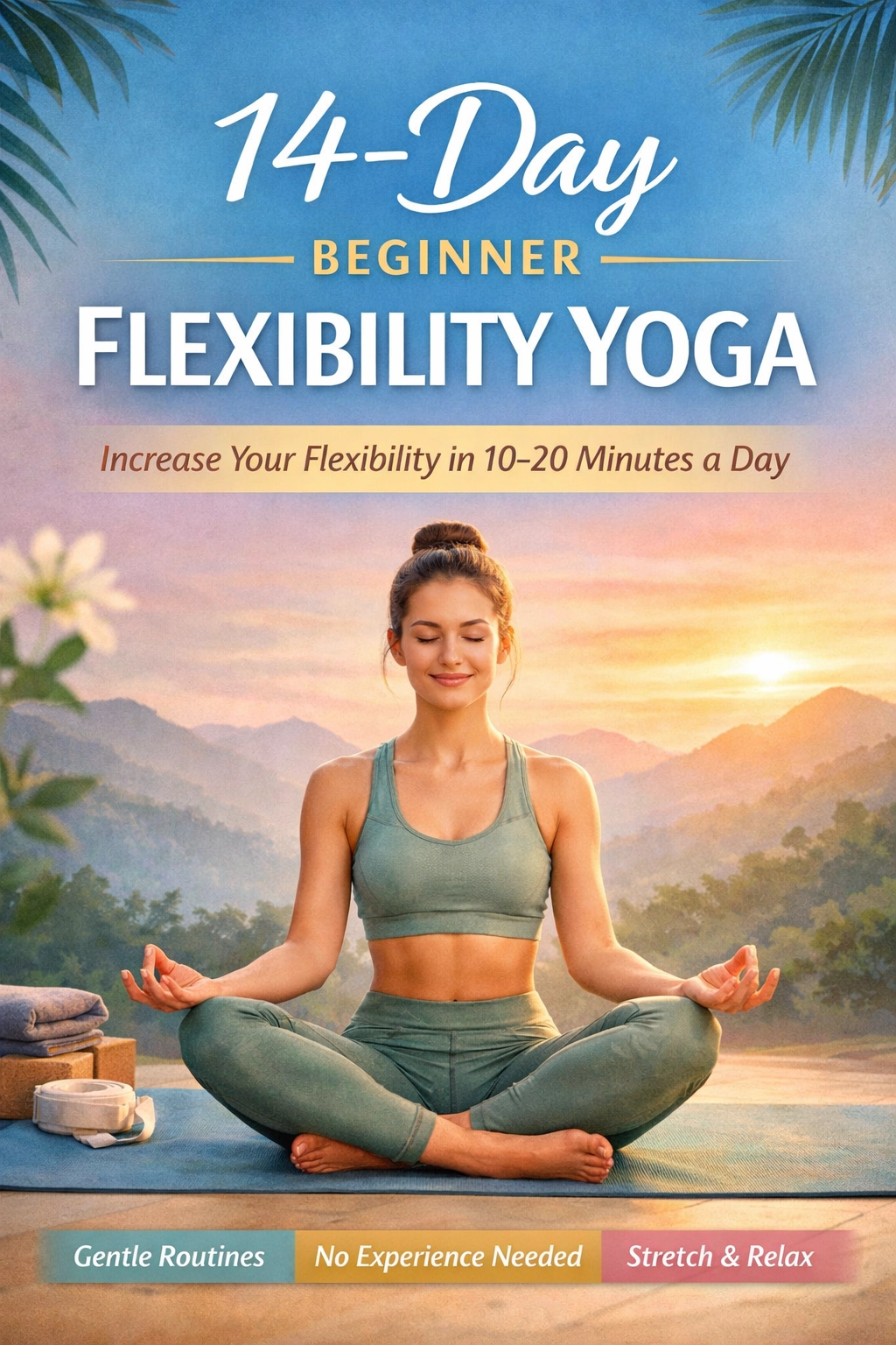 14-Day Beginner Yoga for Flexibility