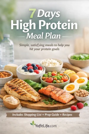 7 Days High Protein Meal Plan